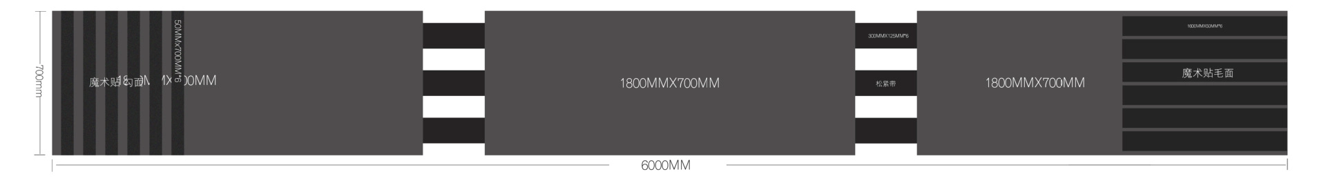 sticky back velcro pads