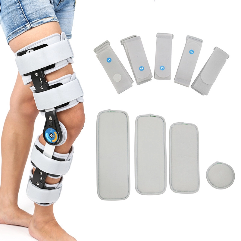 Adjustable knee support dedicated velcro strap Adjustable knee support dedicated velcro strap
