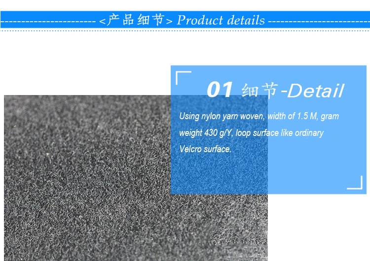 made in china magic cloth velcro