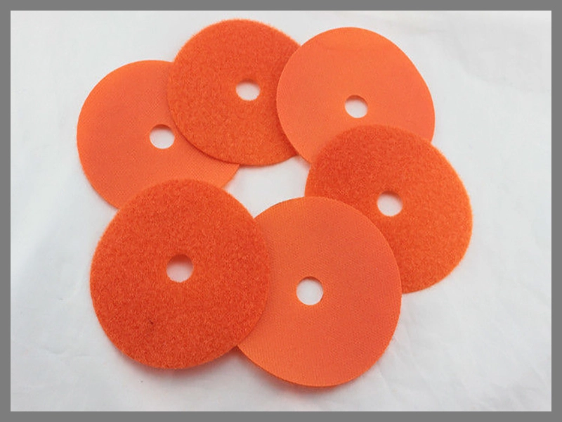 Magic self adhesive Colorful Sew On velcro dots Eco friendly,logo printed