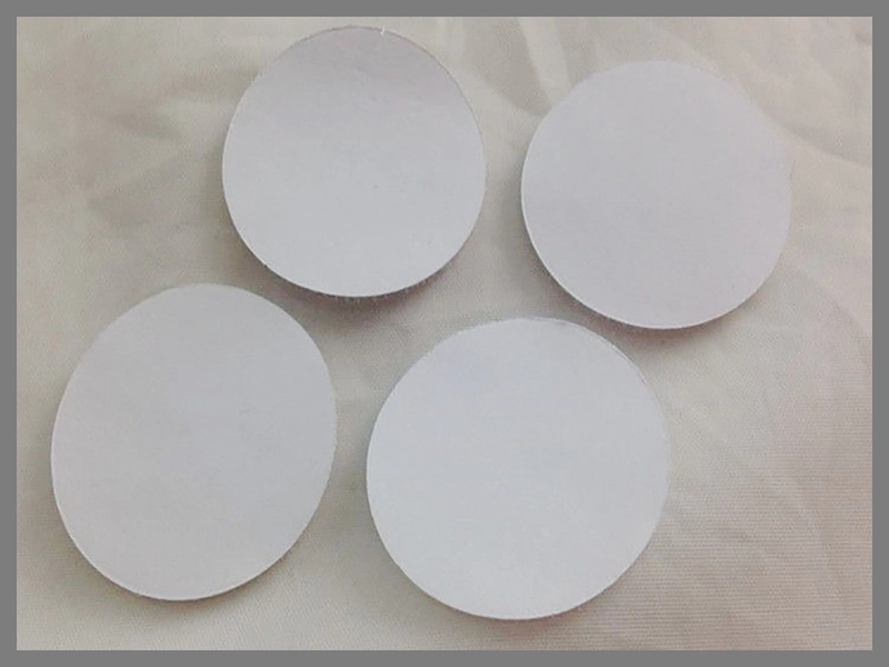 Woven Nylon velcro Coins Die Cut Adhesive Backed Hook Loop Dots Or Circles