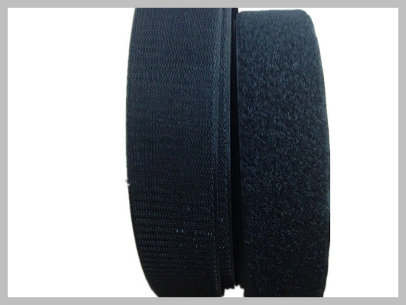 38Mm Black Fire Retardant velcro Tape Magic Fasteners For Coveralls