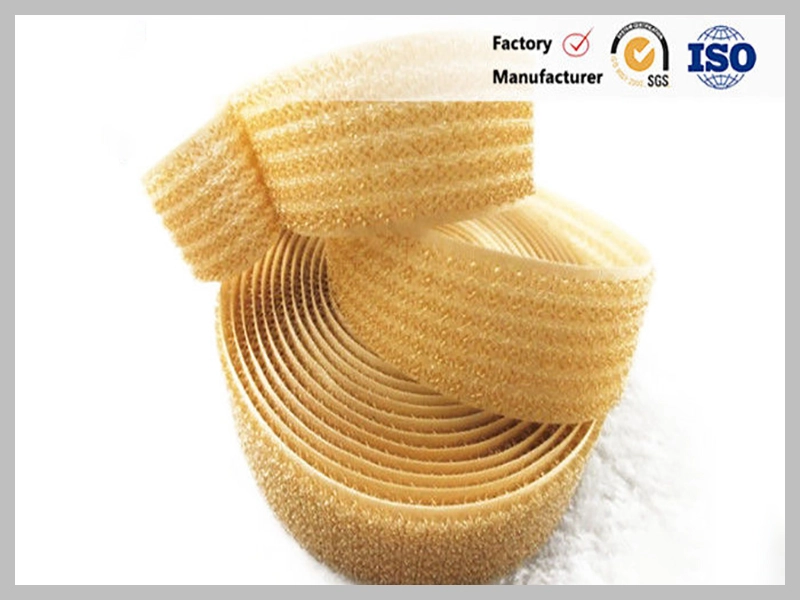 Smart Orange color velcro one wrap tape 25 meters per roll velcro at the same side