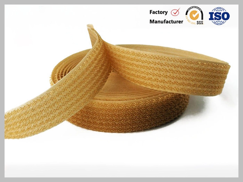 Silk printing strong velcro straps for cable ties,One side fabric velcro fasteners