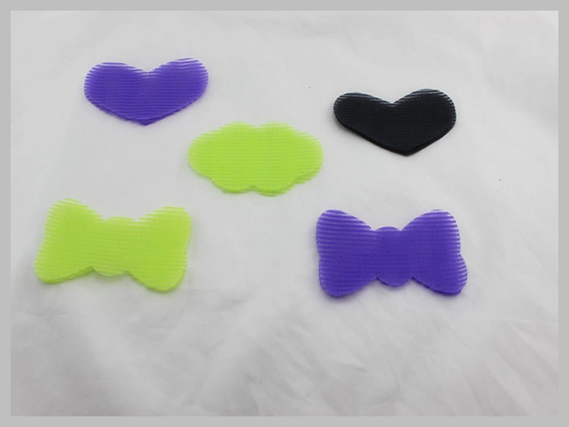Multicolored Nylon velcro Hair Holder Or Hair Decoration With Heat Resistant