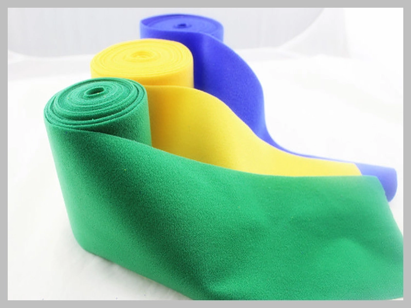 Medical Nylon Loop velcro Fabric , Adhesive Heat and fire retardant nylon One Sided