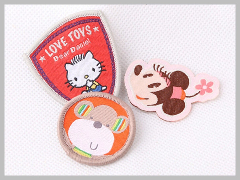 sew on name tags