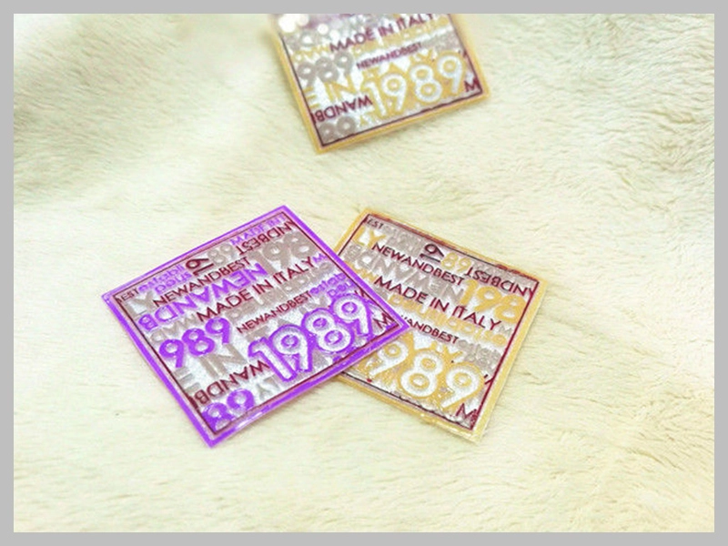 personalised iron on labels