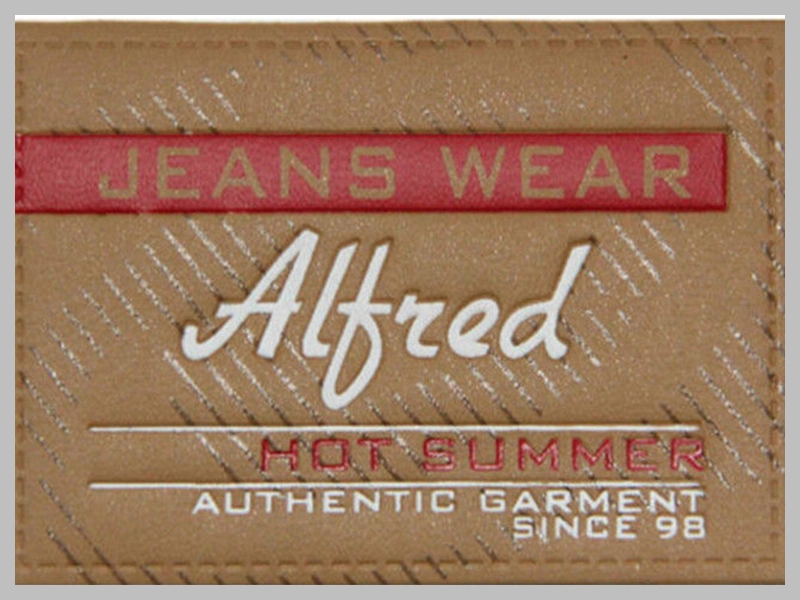 Fashion Iron-On Embroidered Leather Patches