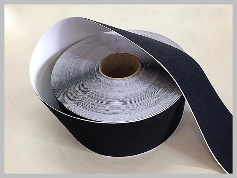Black Thin Double-Sided Self-Adhesive Hook Tape