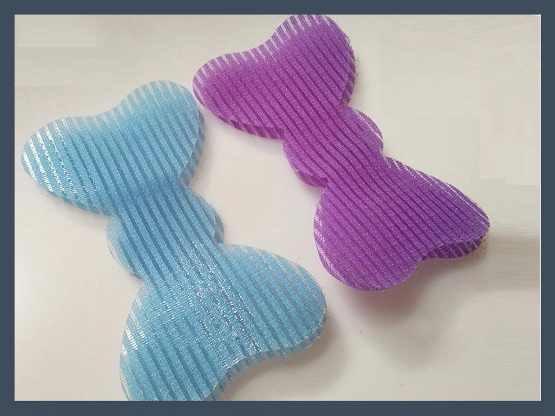 Butterfly-Shaped Fringe Hair Gripper Pad