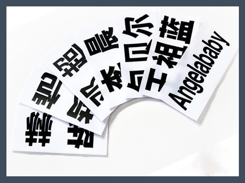 Custom-Printed Hook and Loop Name Tags