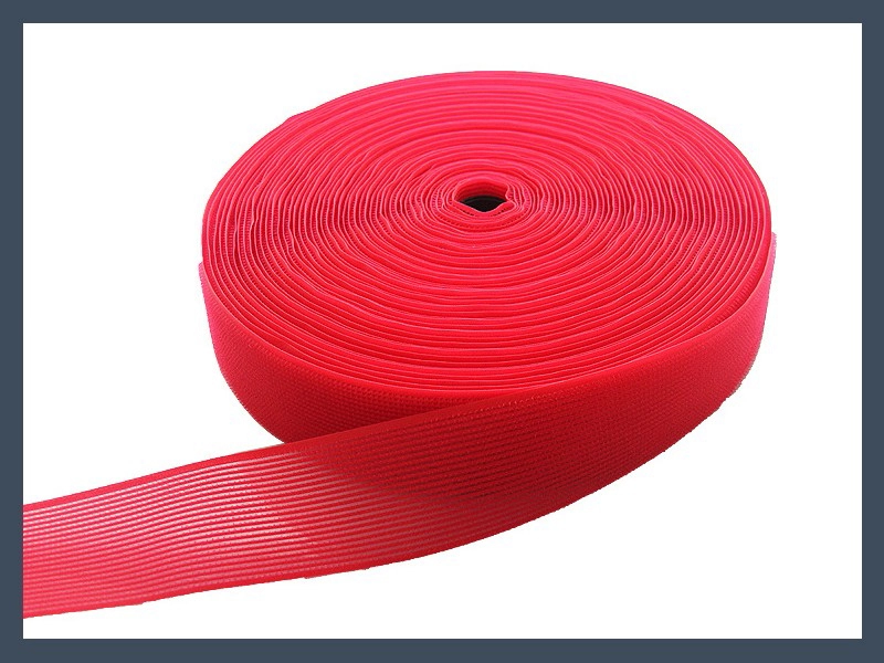 Red Hook and Loop Hair Styling Headband Thumb