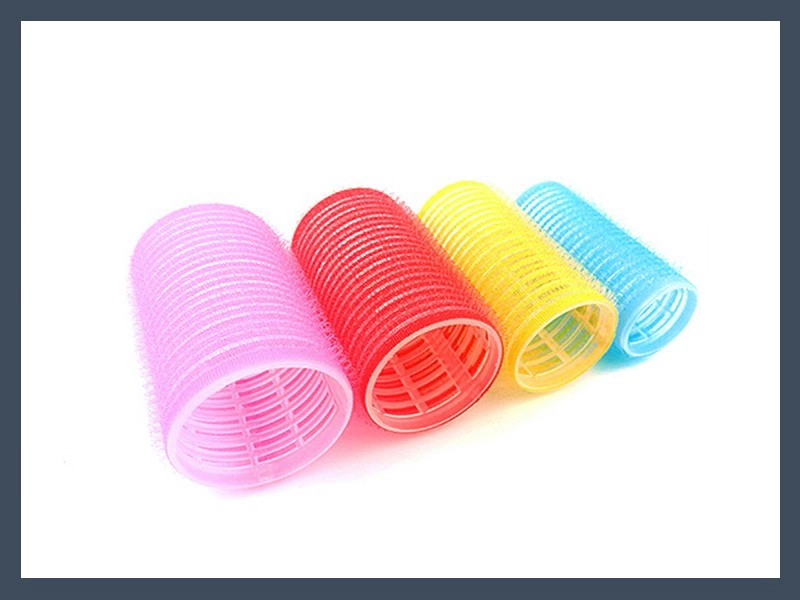 Self-Gripping Hook and Loop Hair Rollers