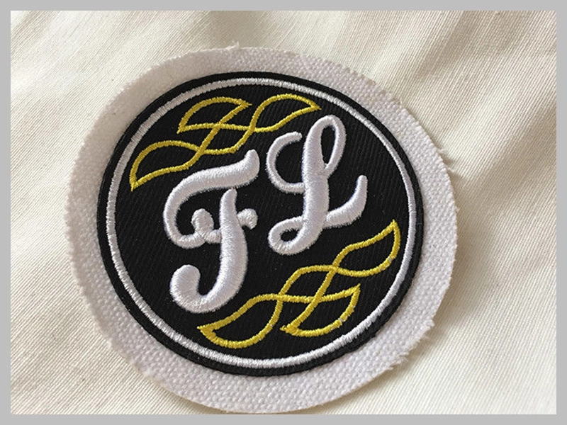 Large 3D Custom Embroidered Military Name Patches Thumb