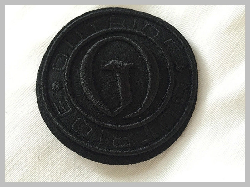 Large 3D Custom Embroidered Military Name Patches Thumb