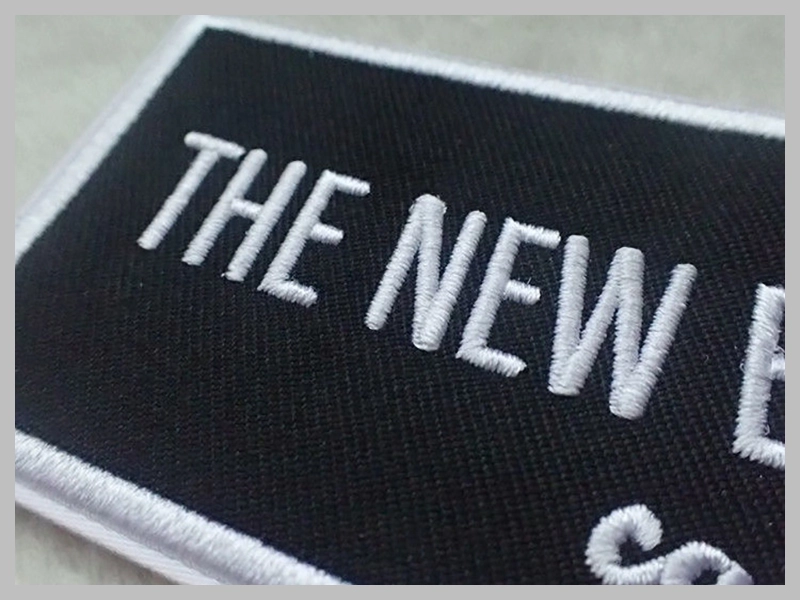 Custom Logo Polyester Adhesive Embroidery Patches Thumb