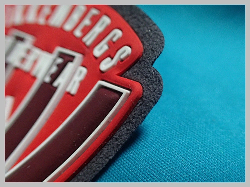 Self-Adhesive 3D Rubber Silicone Garment Patch Thumb
