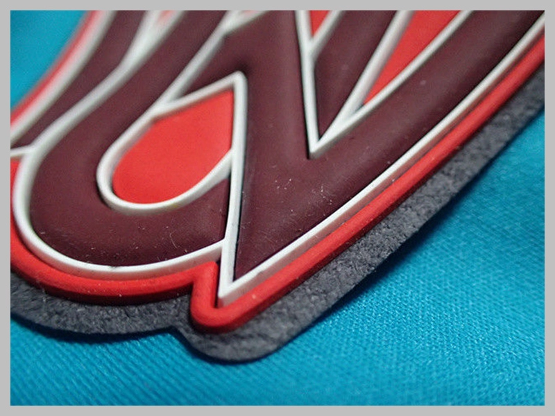 Self-Adhesive 3D Rubber Silicone Garment Patch Thumb