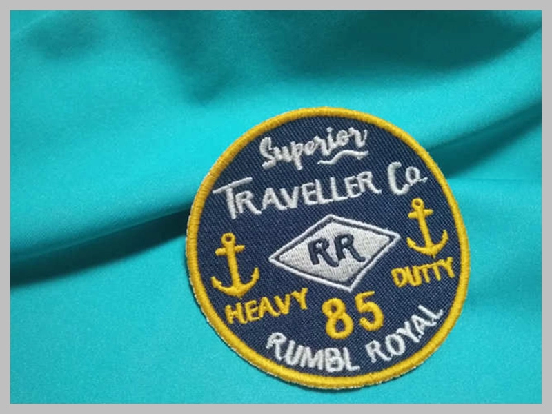 Custom Silk Nonwoven Military Uniform Patches