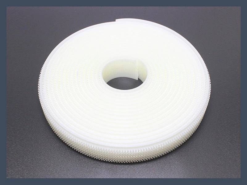 White Edged Injection Hook Tape Thumb