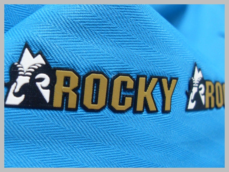 Durable PVC Rubber Printing Heat Transfer Label Thumb