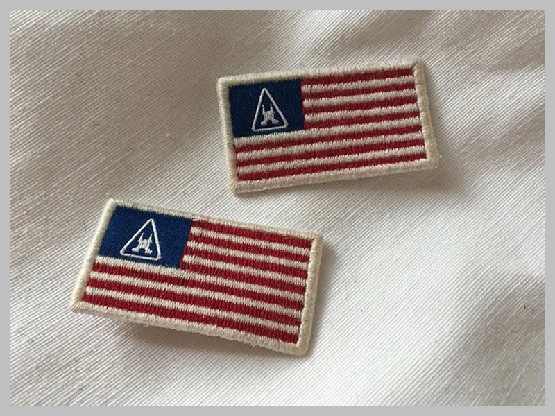 Custom Shape Eco-Friendly Embroidered Dress Patches