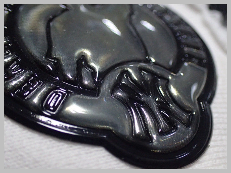 Custom 3D Raised Plastic Clothing Patches