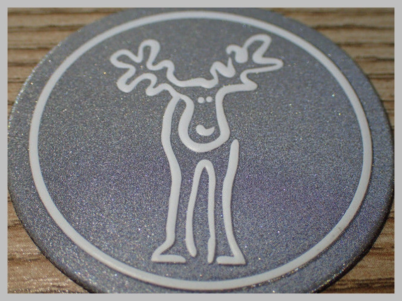 High-Frequency Embossed Soft TPU Patch for Shoes Thumb