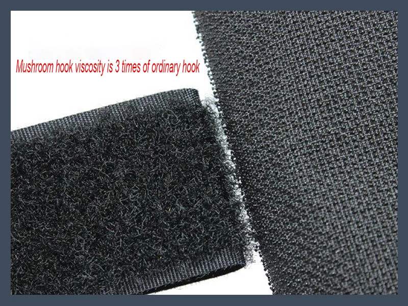 Premium Mushroom Head Hook and Loop Tape Thumb