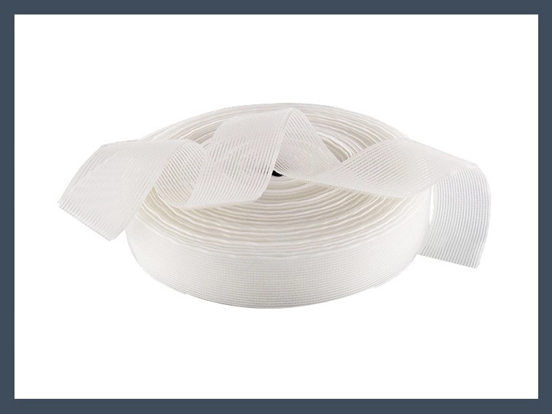 White Hook and Loop Hair Styling Headband