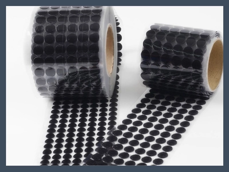 Die-Cut Adhesive Hook and Loop Shapes