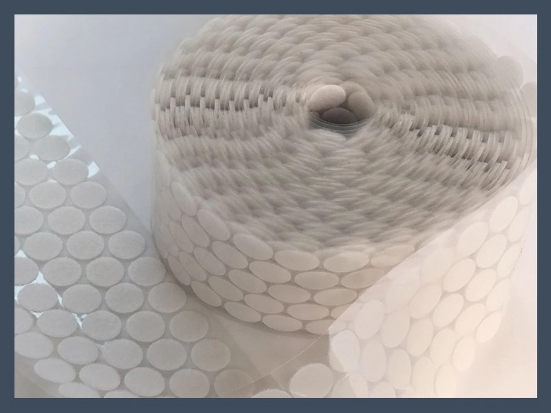 Die-Cut Adhesive Hook and Loop Shapes Thumb