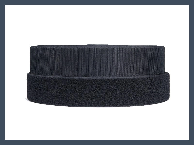 High-Grade Polyester Hook and Loop (Black & White) Thumb