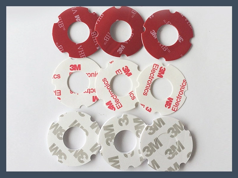 Die-Cut 3M™ Adhesive Hook and Loop Shapes Thumb