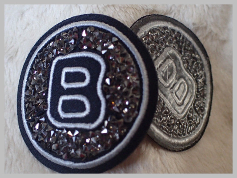 Handmade Imitation Diamond Iron-On Patches Thumb