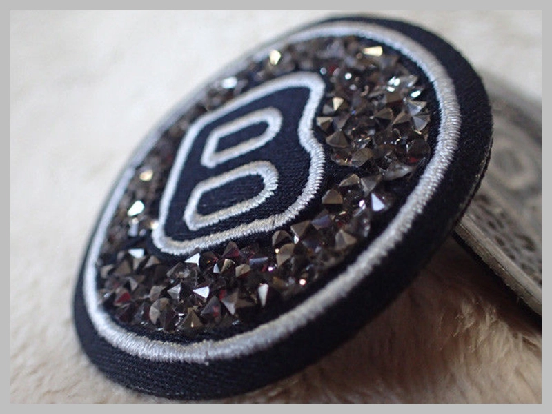 Handmade Imitation Diamond Iron-On Patches Thumb