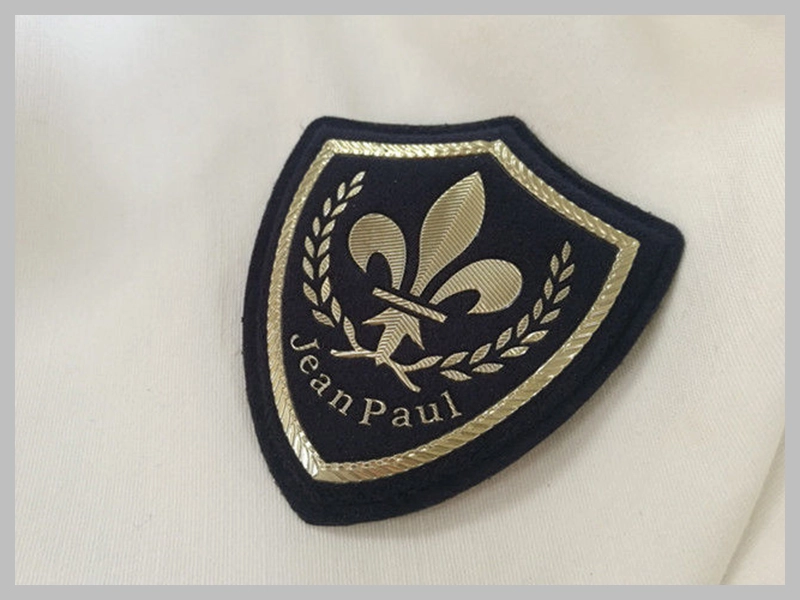 Elegant Leather Patches with Hook and Loop Backing