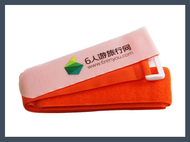 Colored Hook and Loop Tape for Luggage Cases Thumb