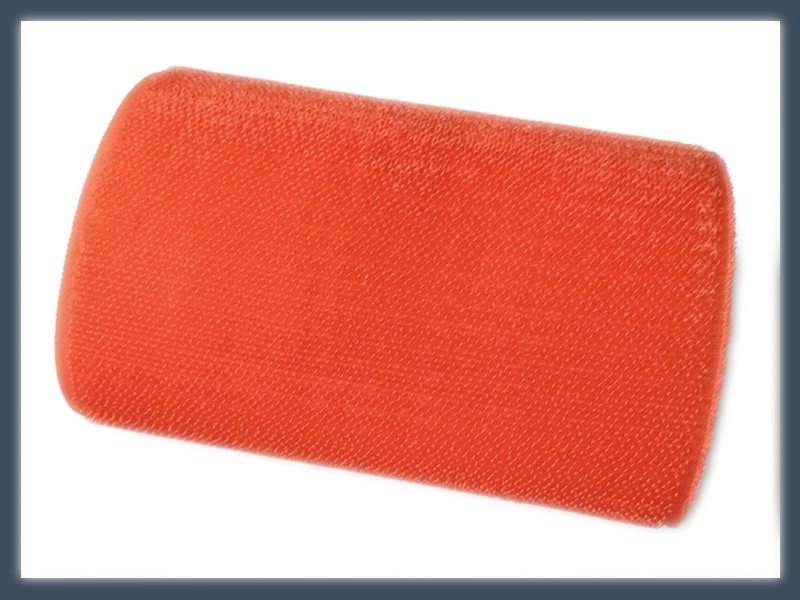 Orange Short-Pile Unnapped Loop Tape