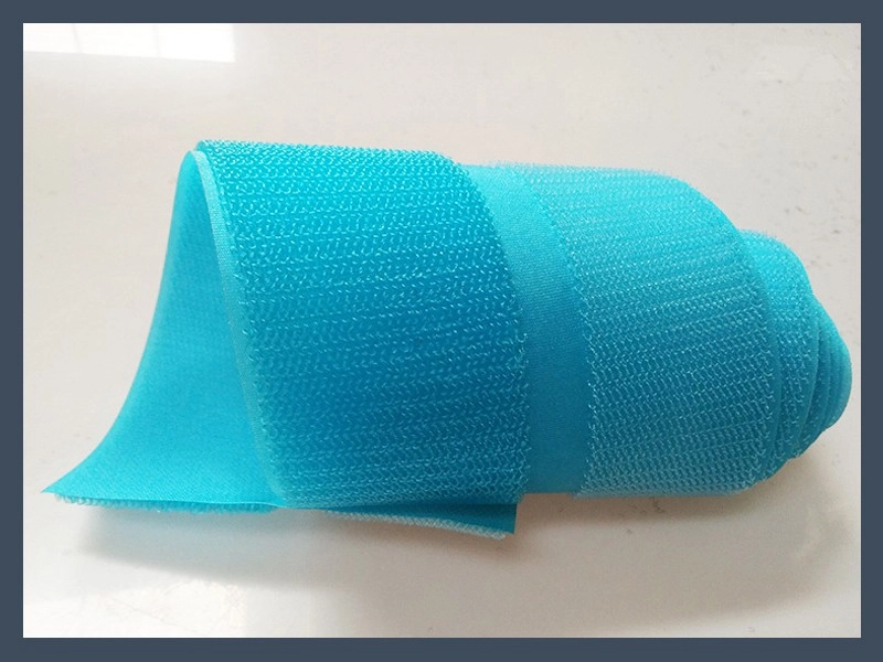 Colored Self-Engaging Hook and Loop Tape Thumb