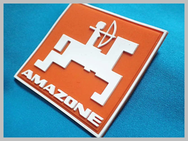 3D Silicone Rubber PVC Care Label