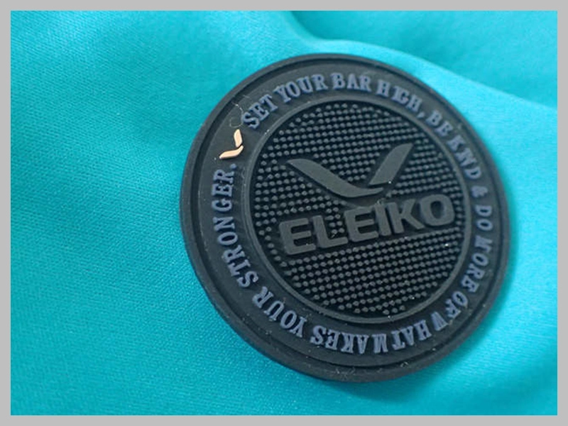 3D Silicone Rubber PVC Care Label Thumb