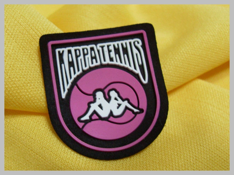 Custom Embossed 3D Rubber Silicon Badge for Shoes Thumb