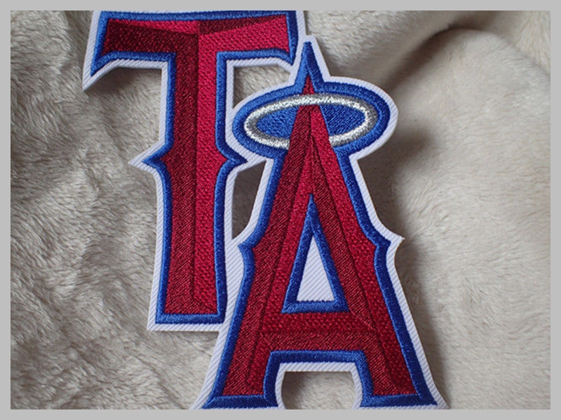 Multicolor Embroidered Sports Jersey Label