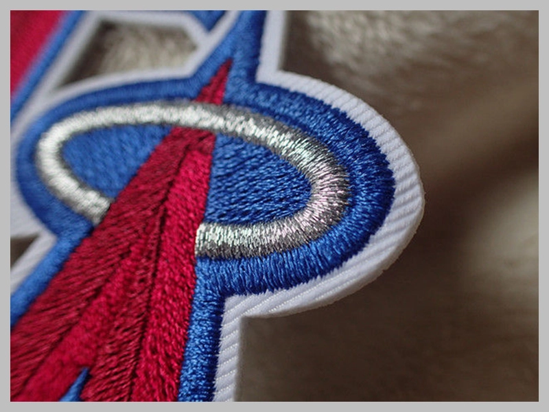 Multicolor Embroidered Sports Jersey Label Thumb