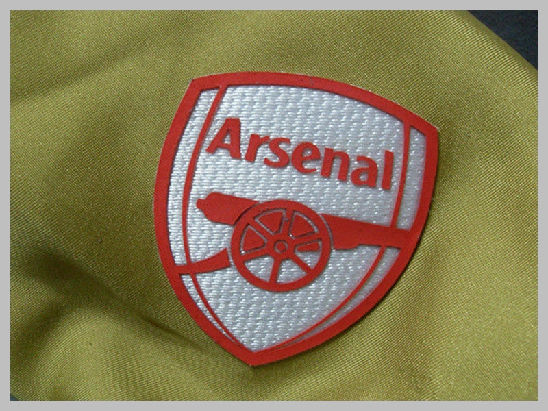 T-Shirt Flock Logo Heat Transfer Clothing Labels