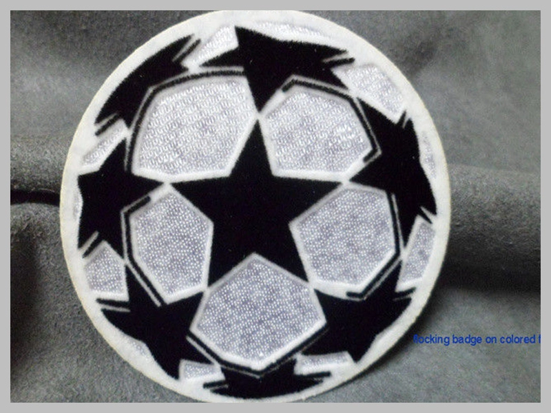 T-Shirt Flock Logo Heat Transfer Clothing Labels Thumb