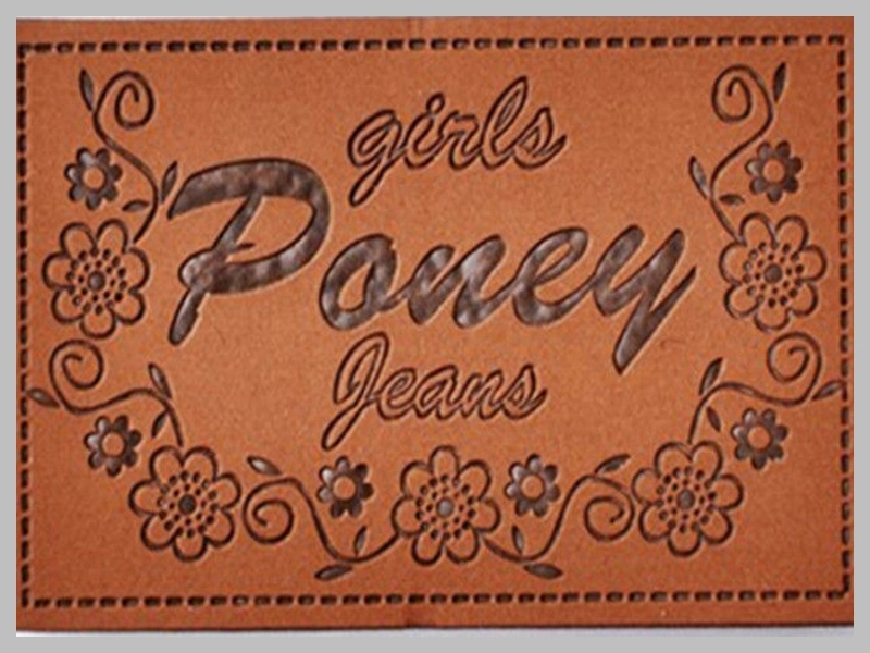 Washable PVC Clothing Labels for Shoes and Bags