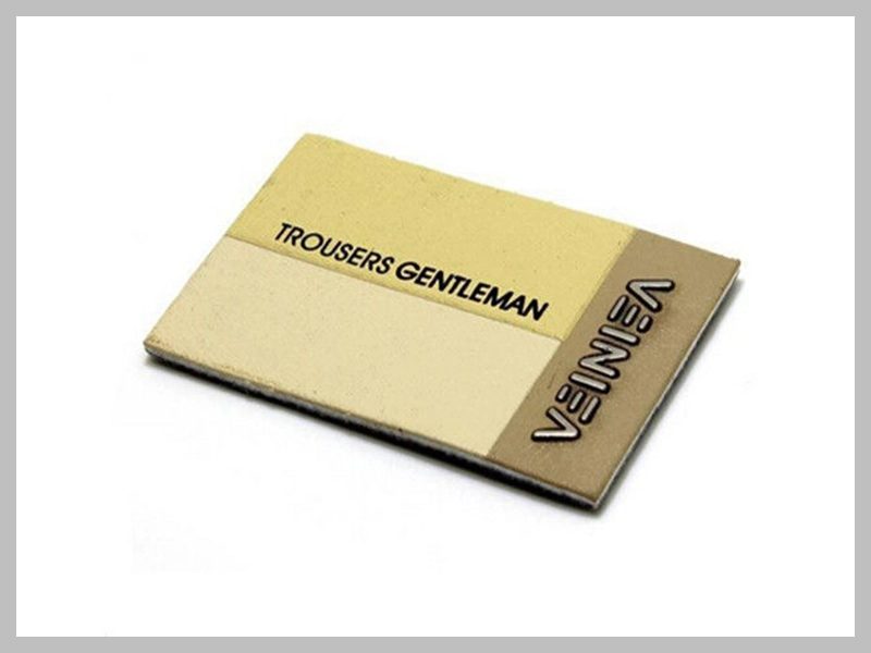 Washable PVC Clothing Labels for Shoes and Bags Thumb